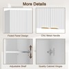 ChooChoo Bathroom Wall Cabinet, Kitchen Storage Cupboard Cabinet with 2