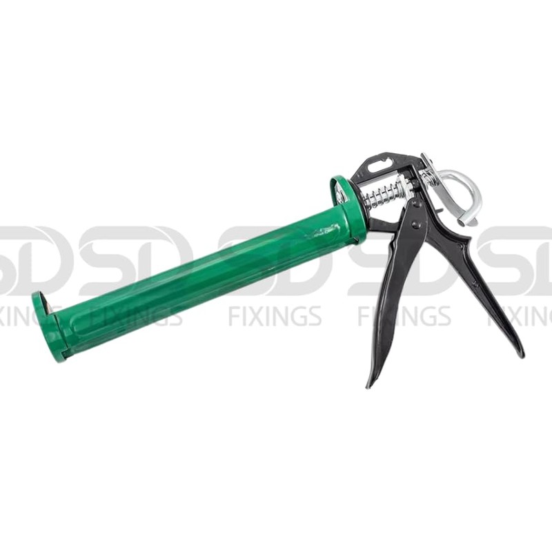 SDFIXINGS Heavy-Duty Caulking Gun, Extra Strong Professional Applicator for High-Viscosity
