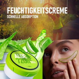 100% Aloe Vera Gel 720H Your Beauty Ally for 30 Days Body Lotion Moisturising Cream Aftersun Hair Face Cream Natural Cosmetics Sunburn Reduces Frizz Natural Protection 300 ml