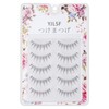 False Eyelashes, 3D, 5 Pairs Natural Eyelashes, Butt Eyelashes, Handmade,