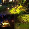 JSOT 600 Lumen Bright Solar Lights Outdoor Waterproof,Solar Powered Landscape