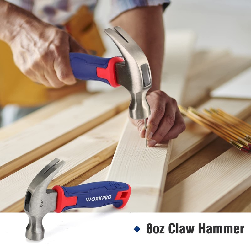 WORKPRO 35-Piece Tools Set, General Household Tool Kit with Storage