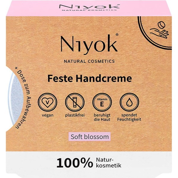 Niyok Soft Blossom Solid Hand Cream, 50 g