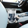 American Flag Muscle Dumbbell Stainless Steel Insulated Tumbler