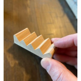 Unbranded 4 paint brush rests - made of solid beech wood - proudnly made in the USA