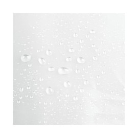 PEVA Waterproof Shower Curtain Liner with 12 Reinforced Buttonholes- 72" x 70" – Clear