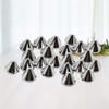 Healifty 100 unids Cone Spike Screwback Studs Punk Stud Spikes