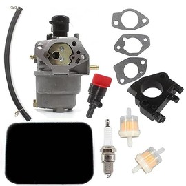 AISEN Carburetor for McCulloch FG5700 FG6000 FG5700AK FG5700BK FG6000MA FG6000MK FG7000MA QJ182 QJ188 11HP 13HP Portable Generator 032600Q03F000 032600Q02F000 0QJ182QDP09 Air Fuel Filter Tune Up Kit