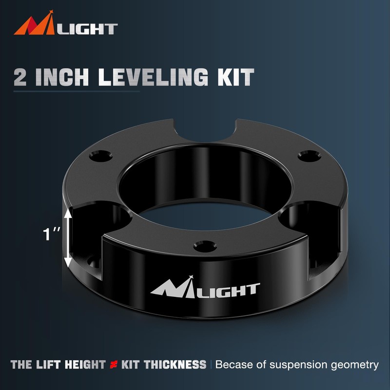 Nilight 2 inch Tundra Leveling Lift Kit for 1999 2000