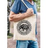 Jute Bag Elephant Mandala Boho Bohamian Ethnic Tribal Ornament Cotton