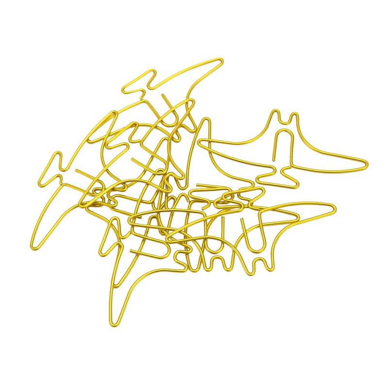 100pcs Paper Clips Prevent Slip Cute Animal Shaped Decorative Metal