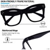OCCI CHIARI Bifocal Reading Glasses 1.75 Womens Trendy Blue Light