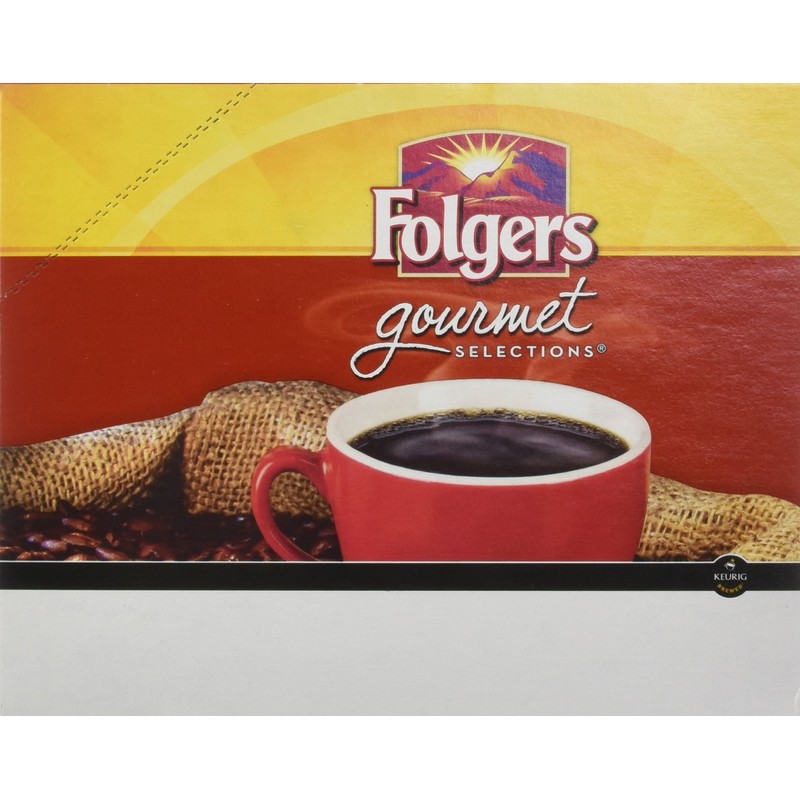 Folgers Gourmet Selections Single Cup for Keurig Brewers, Classic Roast,