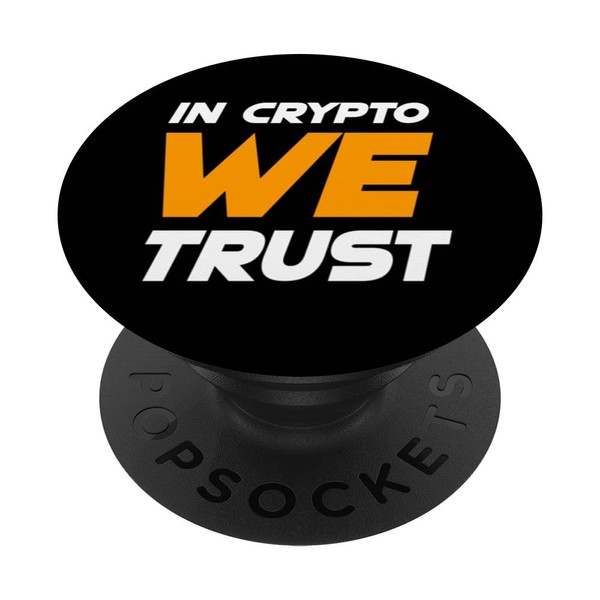 Blockchain Bitcoin Crypto Wallet Miner Smart Contracts PopSockets Standard PopGrip