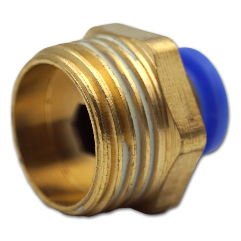 Pneumatic Plug Connection 1/2 Inch to 8 mm Pneumatic Hose