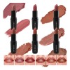 Kit 6 Labiales Humectante Bissú Para Looks Diarios 6 Tonos