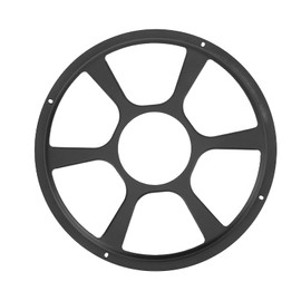 KIMISS Car Mesh Speaker Grills Cover 12 Inch Car Speaker Protective Grille Carbon Black Universal Motors Audio Accessories