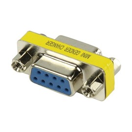 Valueline gcm-9 °F9 f Cable Adapter Adaptor For Cable (VGA 15-Pin D-Sub (M), VGA 15-Pin D-Sub (M), Silver, Male/Male, Metal)