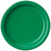 Creative Converting Touch of Color Paper Lunch Plates, 24-Count, Emerald