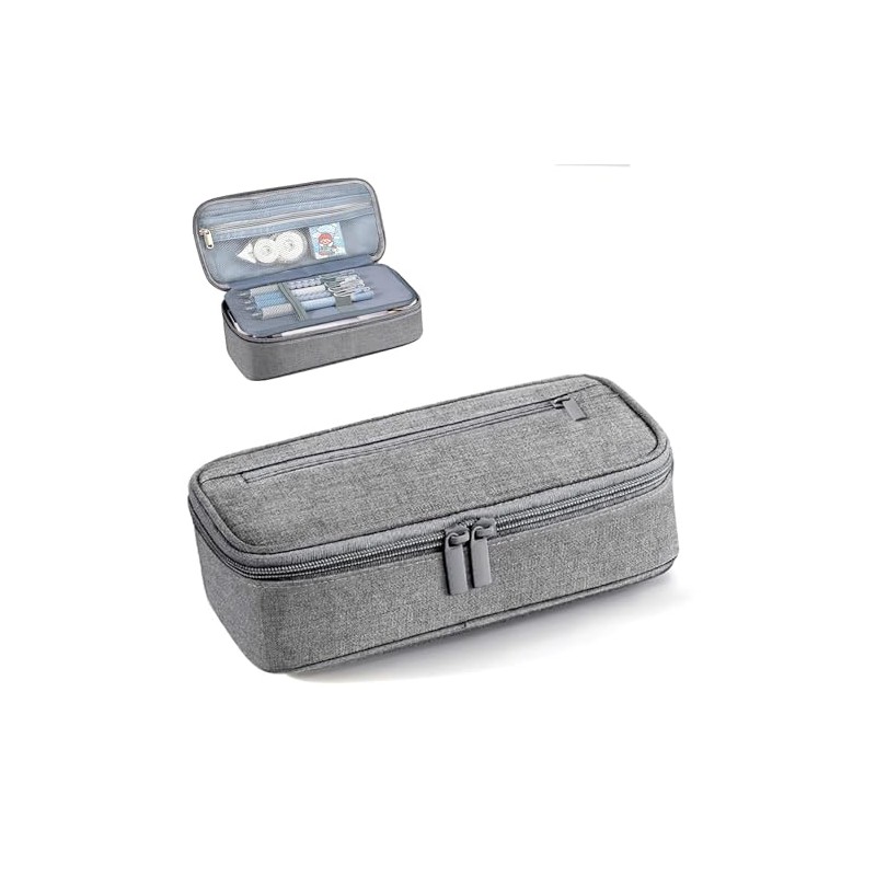 KANGSIT Large Pencil Case, Pencil Case for School Pencil Pouch