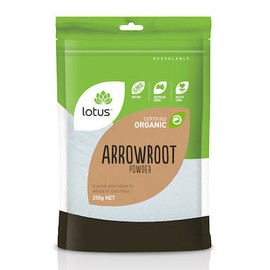Lotus Organic Arrowroot Powder 250g