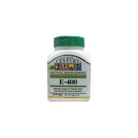 21st Century Vitamins Vitamin E 400 IU Softgels, 110 ct