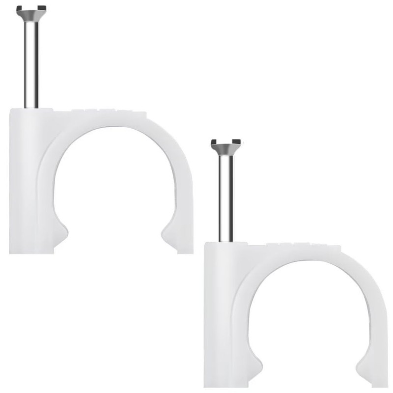 SYDARSYN Cable Clips Nail Clamps 25 mm Cable Holder with