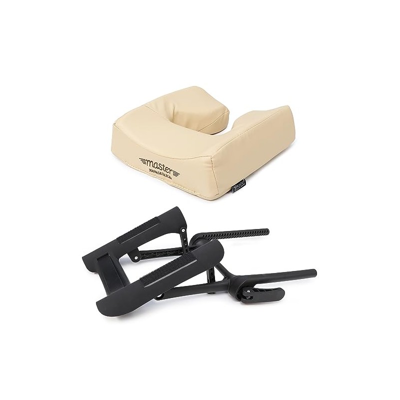 Master Massage Deluxe Adjustable Ergonomic Dream Face Cradle and Ergonomic