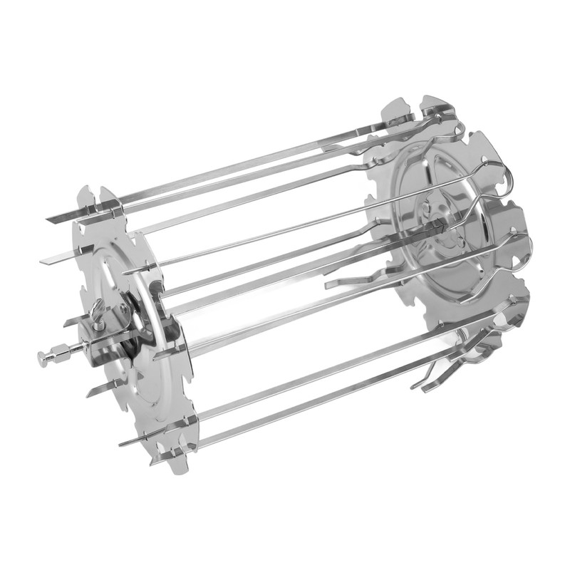 Rotisserie Skewer Set Stainless Steel Rotisserie Kabob Rods Grill for