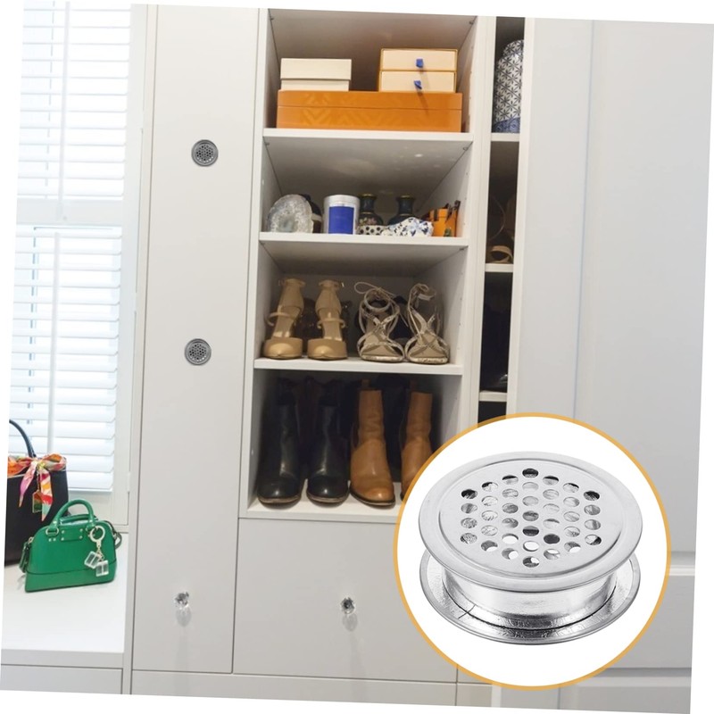 COHEALI 10pcs Stainless Steel Air Vent Cover Ventilation Grille for
