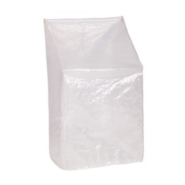 HOLISTAR Protective Cover for Beach Chairs Garden Furniture PE Tarpaulin with Velcro Fastening Beach Chair Cover