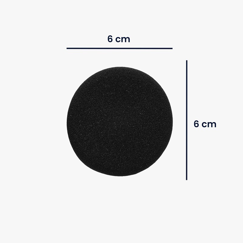 kwmobile 2 x Ear Pads Compatible with Jabra Evolve 20