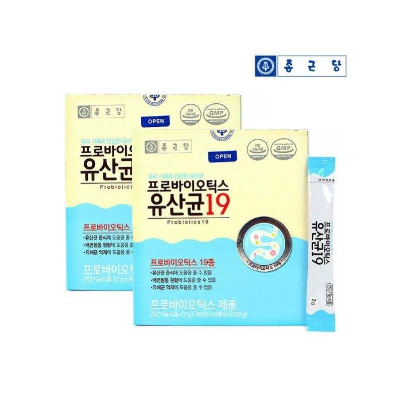 Chong Kun Dang Proprebiotics mixed lactic acid bacteria stick synbiotic