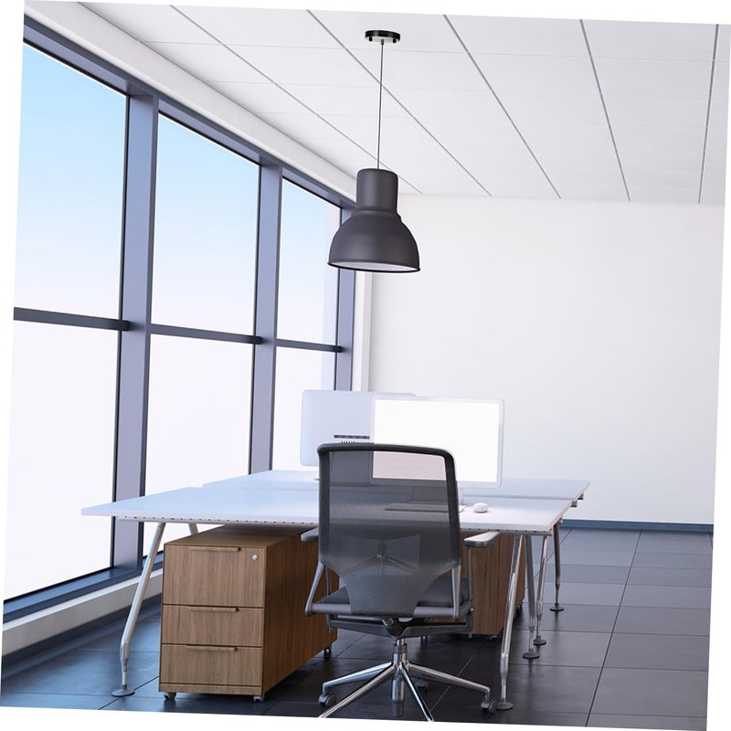 Yardenfun Sturdy Ceiling Light Canopy Plate Practical Pendant Light Base