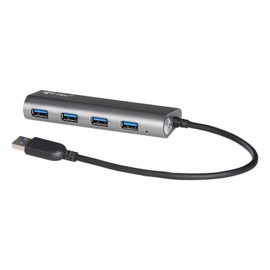 I-Tec USB 3.0 Metal Housed Charging Hub USB 3.0 Metal Housed Charging Hub, USB 3.0 (3.1 Gen 1) Type-A, USB 3.0 (3.1 Gen 1) Type-A, 5000 Mbit/s, Grey, Black, Metal