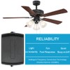 YukiHalu Ceiling Fan Remote Control Kit, Universal and Compact Size,
