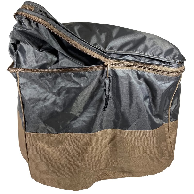TOP 2-Tier Large Front Basket Cover, Black (Recommended Size: Upper
