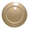 13 Inch Beaded Gold Plate Charger Set of 4