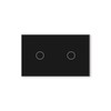 LOUYSGEN WiFi Smart Touch Light Switch, 2-Button Single-Gang Wall Switch,