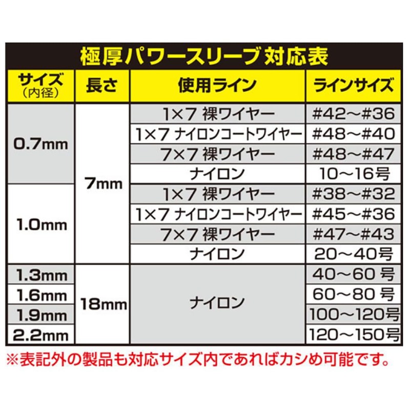 Owner Extra Thick Power Sleeve, 0.07 inch (1.9 mm) No.