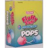 Charms Fluffy Stuff Cotton Candy Pop Candy 48 Box Flat