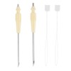 Embroidery Needle Punch Kit Tool, with 3 Sizes Needle Pen