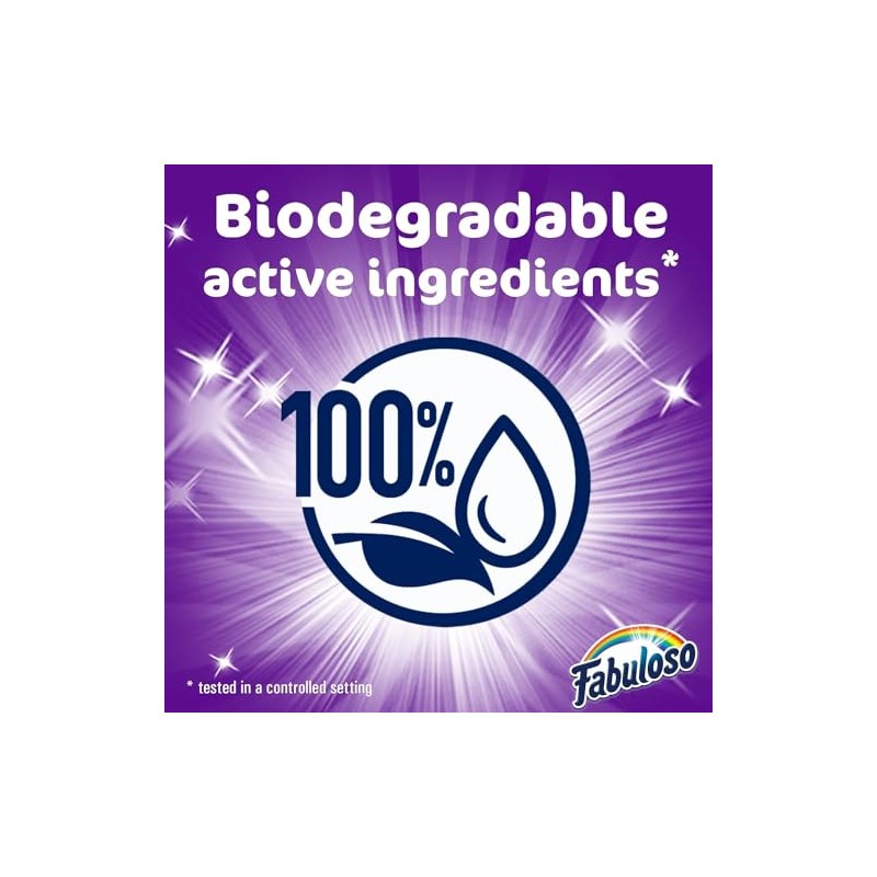 Fabuloso Multi-Purpose Cleaner Concentrate, Floor and Household Surface Cleaner, Makes