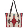 Southwest Boutique Wool Tote Purse Bag Native American Western Style