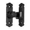 4 Packs Black Aluminum Alloy 90/180 Degree Gate Lock,Barn Door