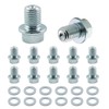 M10×1.25mm Oil Drain Plug Bolt, 12pcs