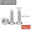 FarDeer Flat Head Socket Button Machine Screws M4/M5 Machine Screws