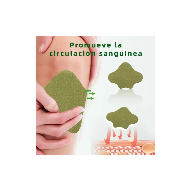 50 Parches Para Rodilla, Dolor Hinchazón,circulación Aliviar