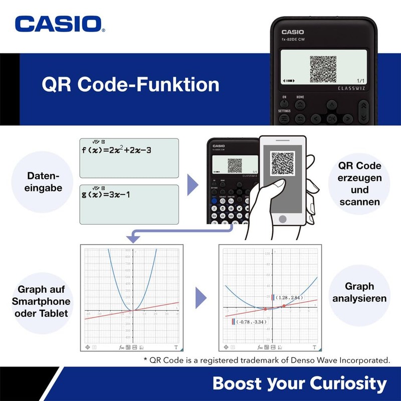 Casio FX-810DE CW ClassWiz Technical and Scientific Calculator