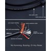 Diaianyfi Audiophile RCA to 2RCA Subwoofer Cable,1 RCA Male to